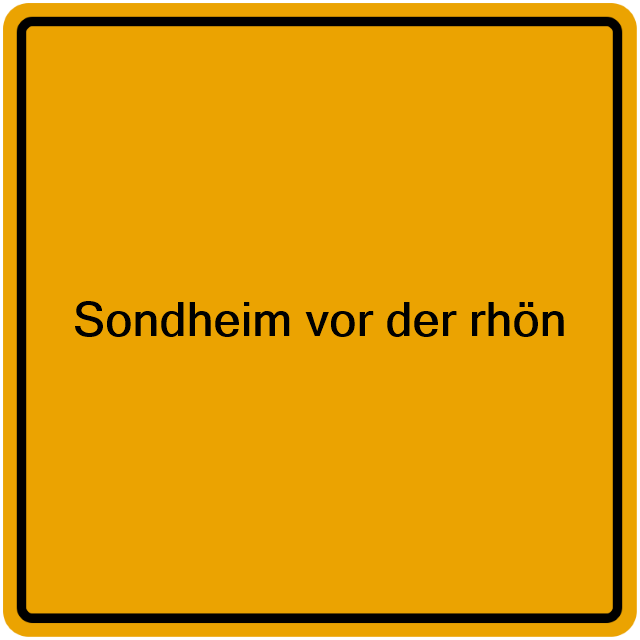 Einwohnermeldeamt24 Sondheim vor der rhön